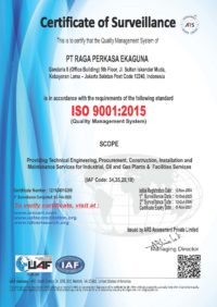 PT RAGA PERKASA EKAGUNA ISO 9001