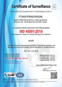 PT. RAGA PERKASA EKAGUNA ISO 45001